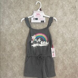 NWT Justice Gray Girl’s Jumper comes with Glow in the Dark Light Pen